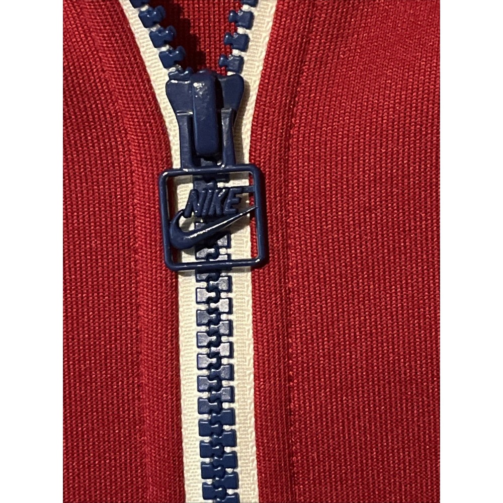 Nike Track Suit Jacket Full Zip Great Design Size LG - Picture 4 of 10